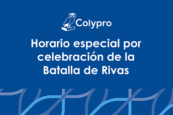 Horario especial por celebración de la Batalla de Rivas